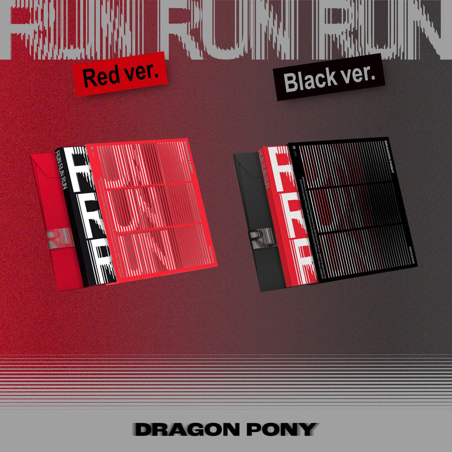 Dragon Pony - [Run Run Run] (Set Ver.) - Kpop Album