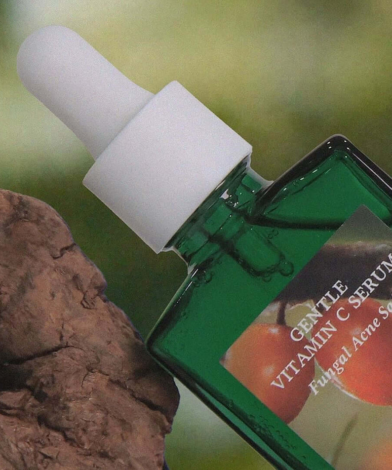 DR.ALTHEA Gentle Vitamin Serum 30ml with dropper and natural background