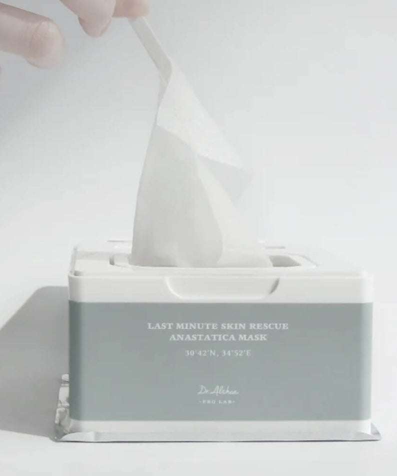 DR.ALTHEA Last Minute Skin Rescue Resurrection Mask (30ea) 310g in elegant packaging with hand removing sheet mask