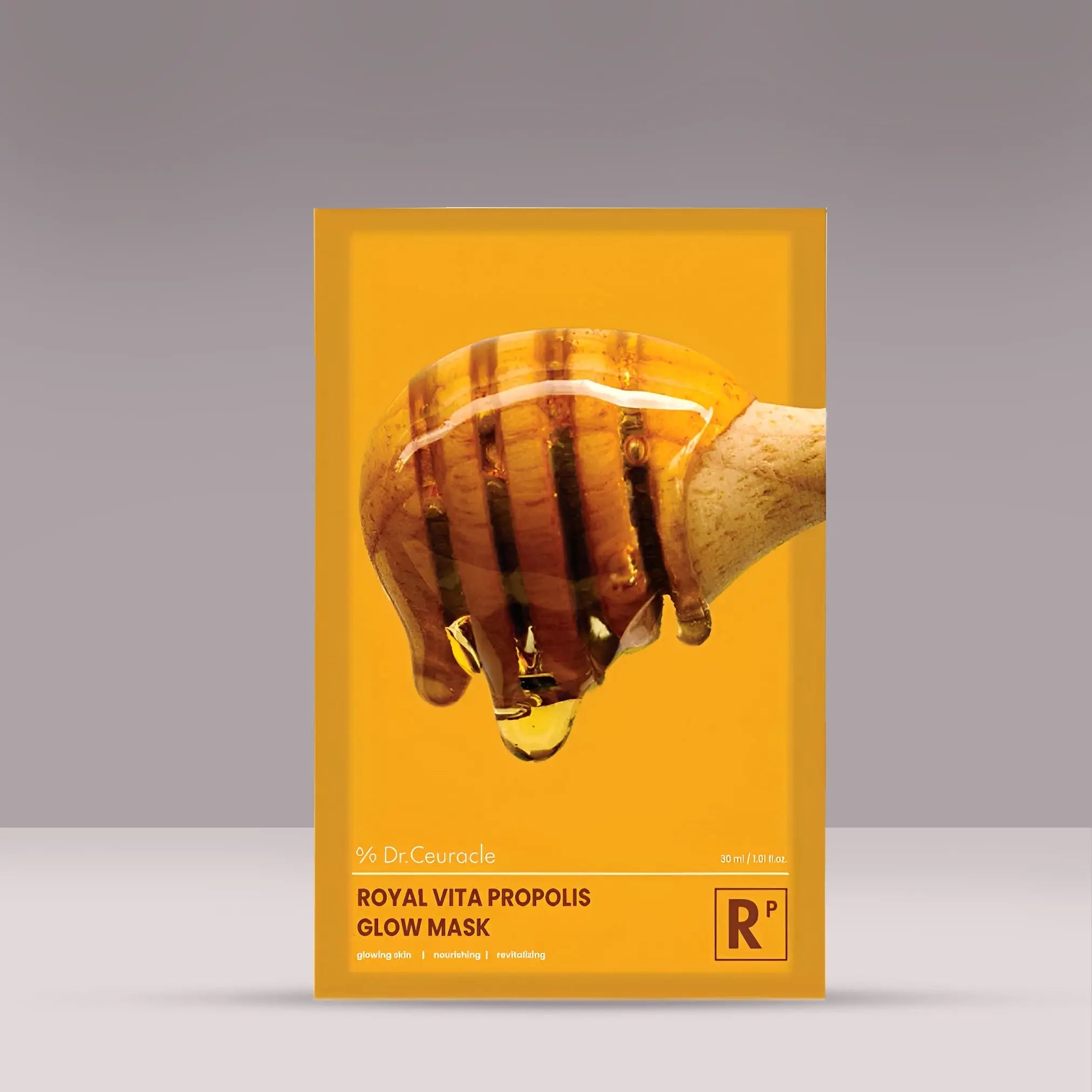 DR.CEURACLE Royal Vita Propolis Glow Mask (10EA) product packaging