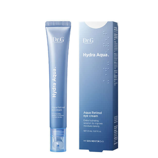 DR.G Hydra Aqua retinol Eye Cream tube and packaging