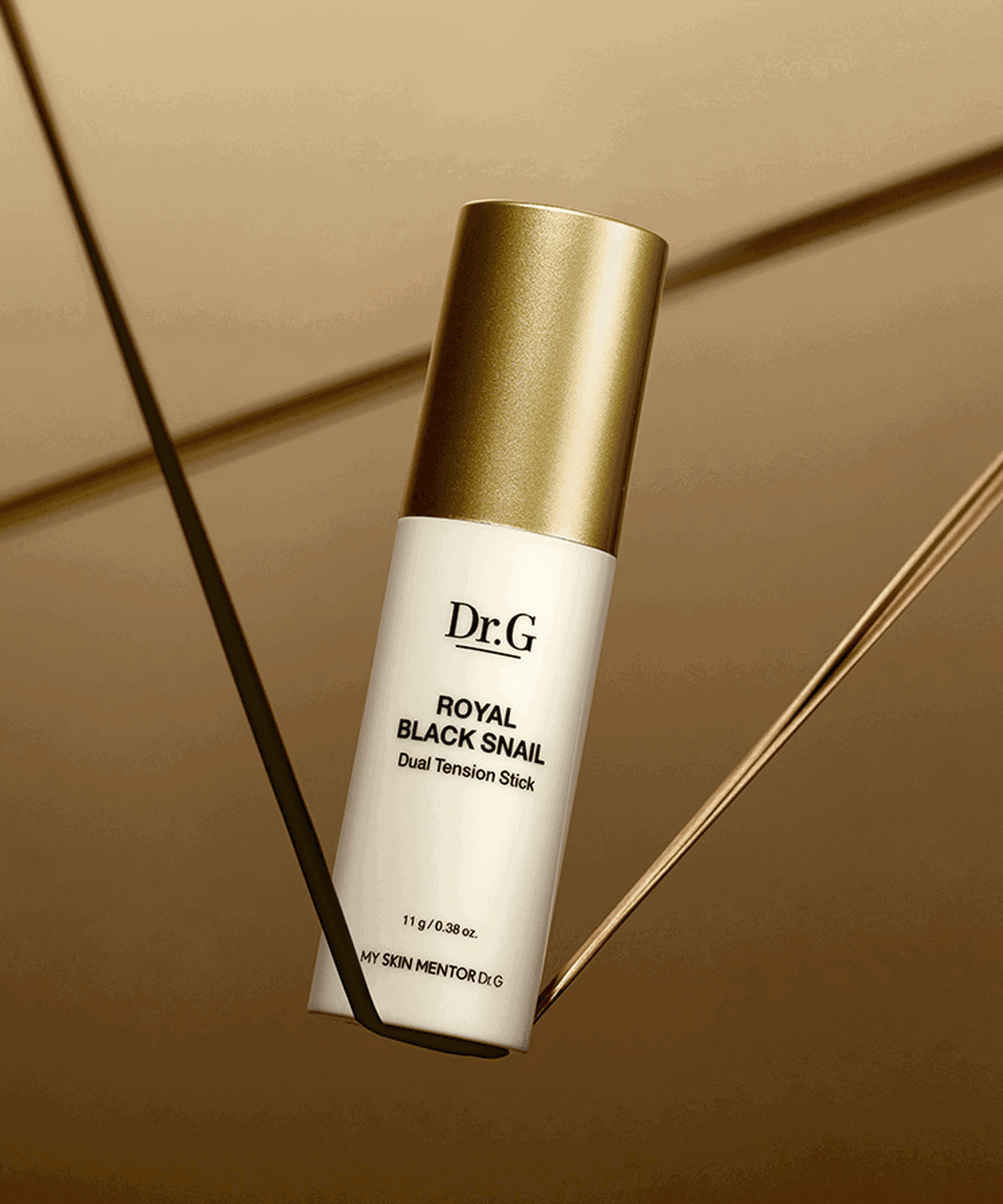 DR.G Royal Black Snail Dual Elastic Stick in elegant packaging