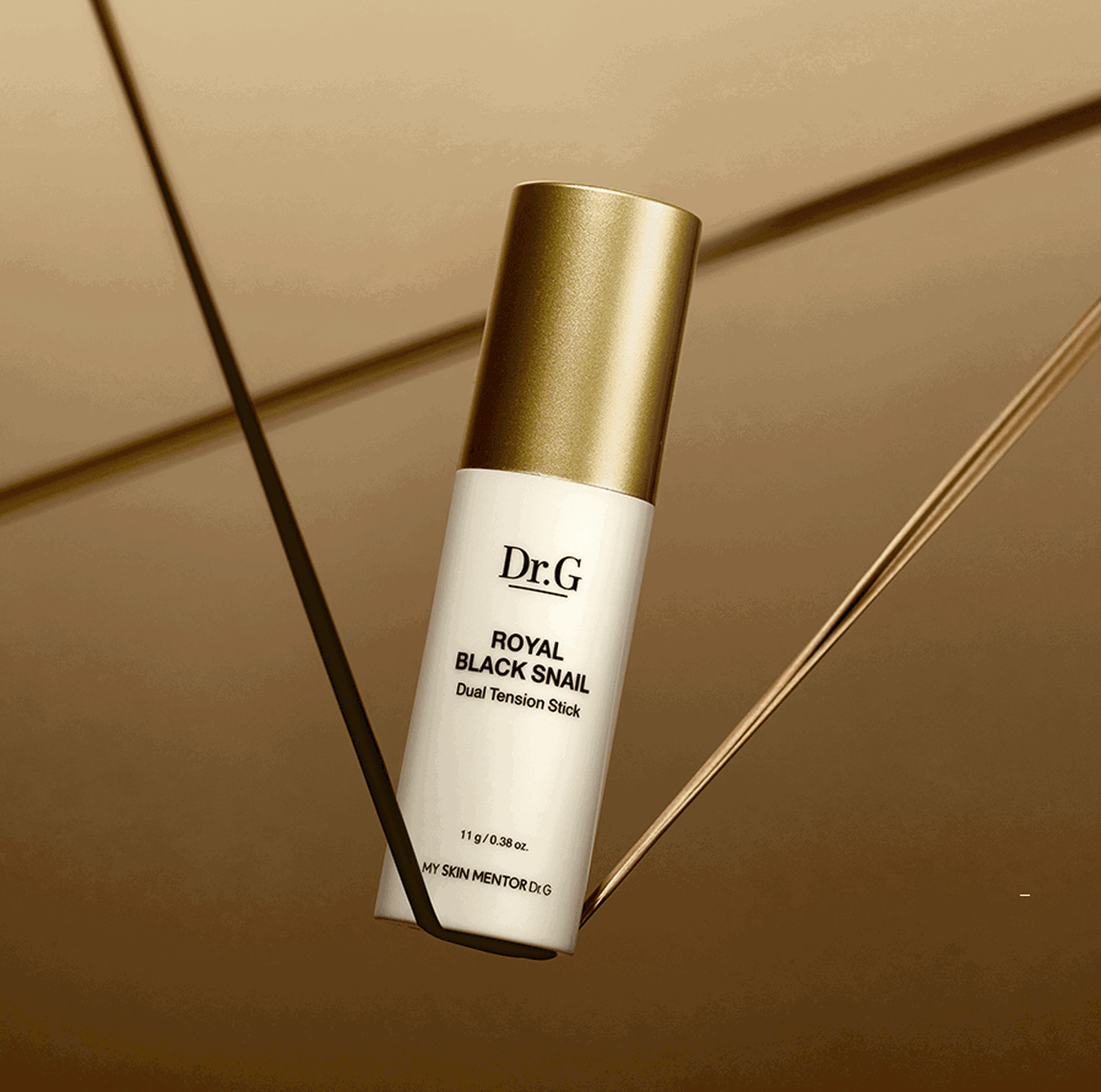 DR.G Royal Black Snail Dual Elastic Stick in elegant packaging