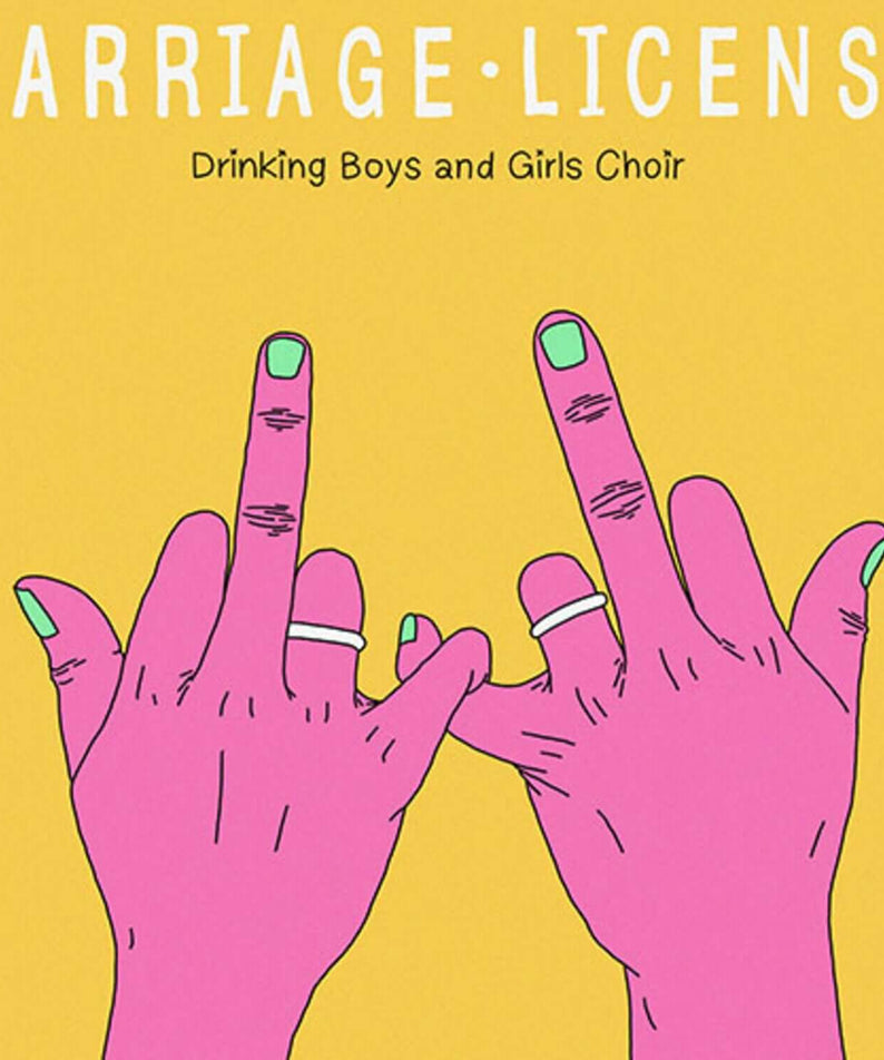 DRINKING BOYS AND GIRLS CHOIR - [Marriage License] - Kpop Al | Kool Seoul - Buy Kpop Albums Online
