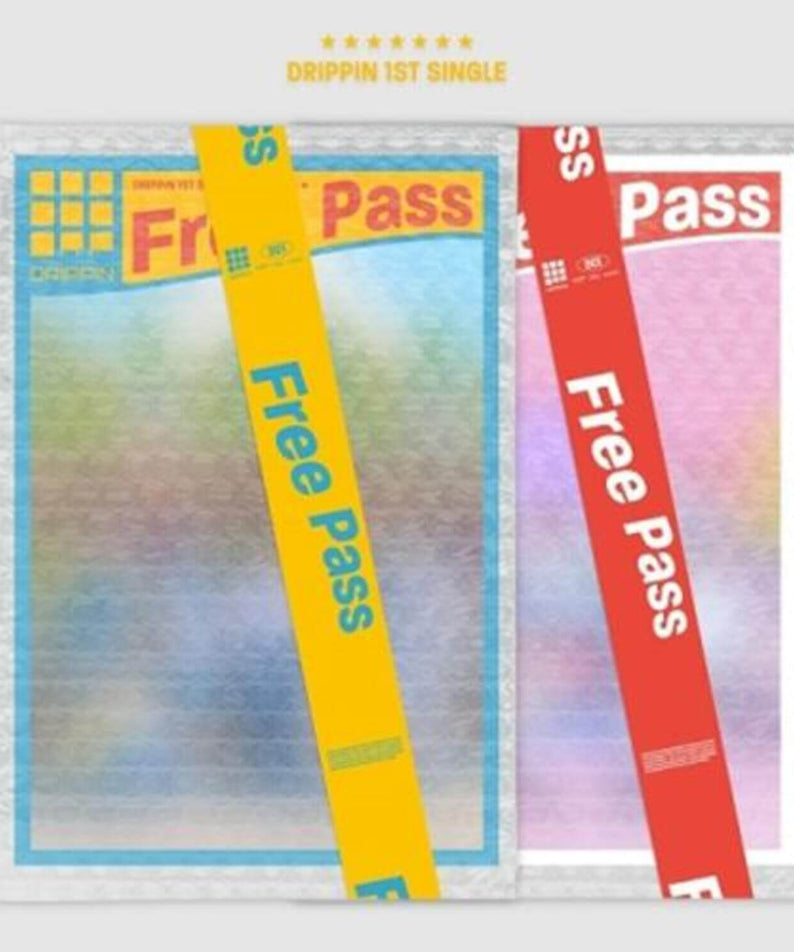 DRIPPIN - 1ST [Free Pass] (A + B VER.) - Kpop Album | Kool Seoul - Buy Kpop Albums Online