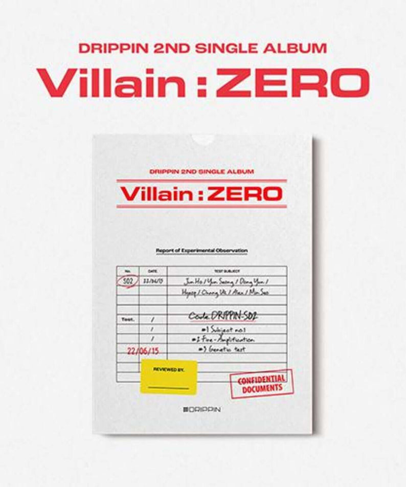 DRIPPIN - 2nd Album [Villain : ZERO] (A ver.) - Kpop Album | Kool Seoul - Buy Kpop Albums Online