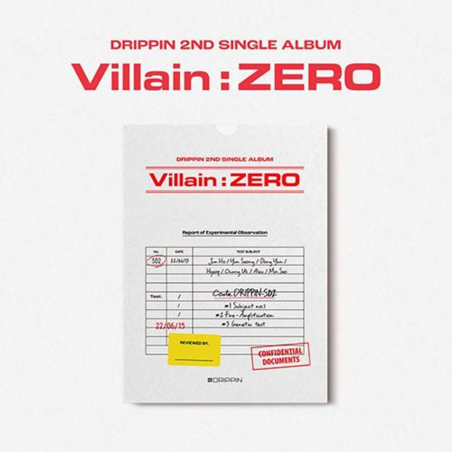 Drippin - 2nd Album [Villain : Zero] (A Ver.) - Kpop Album