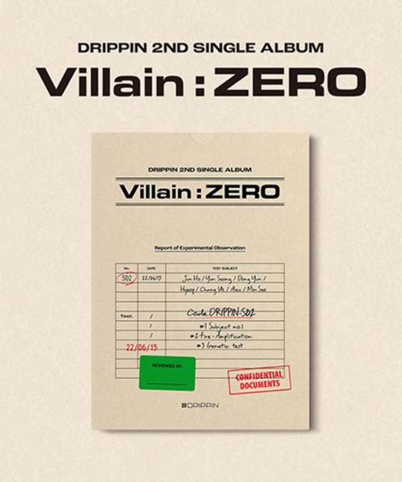 DRIPPIN - 2nd Album [Villain : ZERO] (B ver.) - Kpop Album | Kool Seoul - Buy Kpop Albums Online