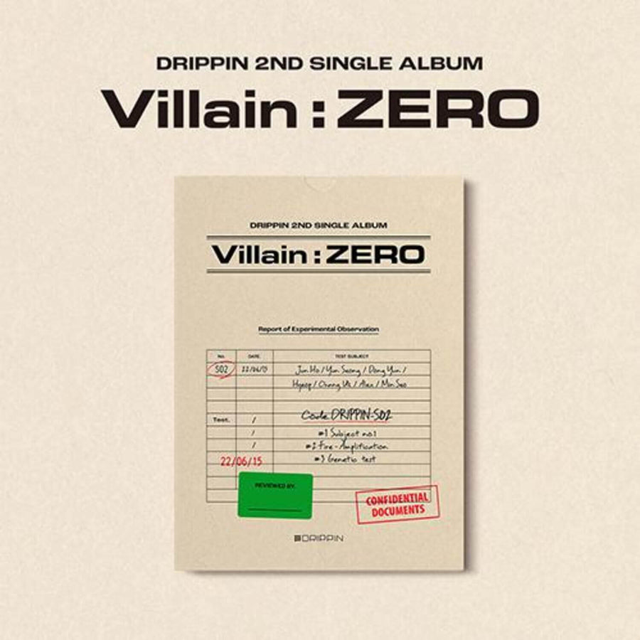 Drippin - 2nd Album [Villain : Zero] (B Ver.) - Kpop Album