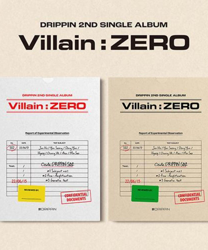 DRIPPIN - 2nd Album [Villain : ZERO] (SET ver.) - Kpop Album | Kool Seoul - Buy Kpop Albums Online