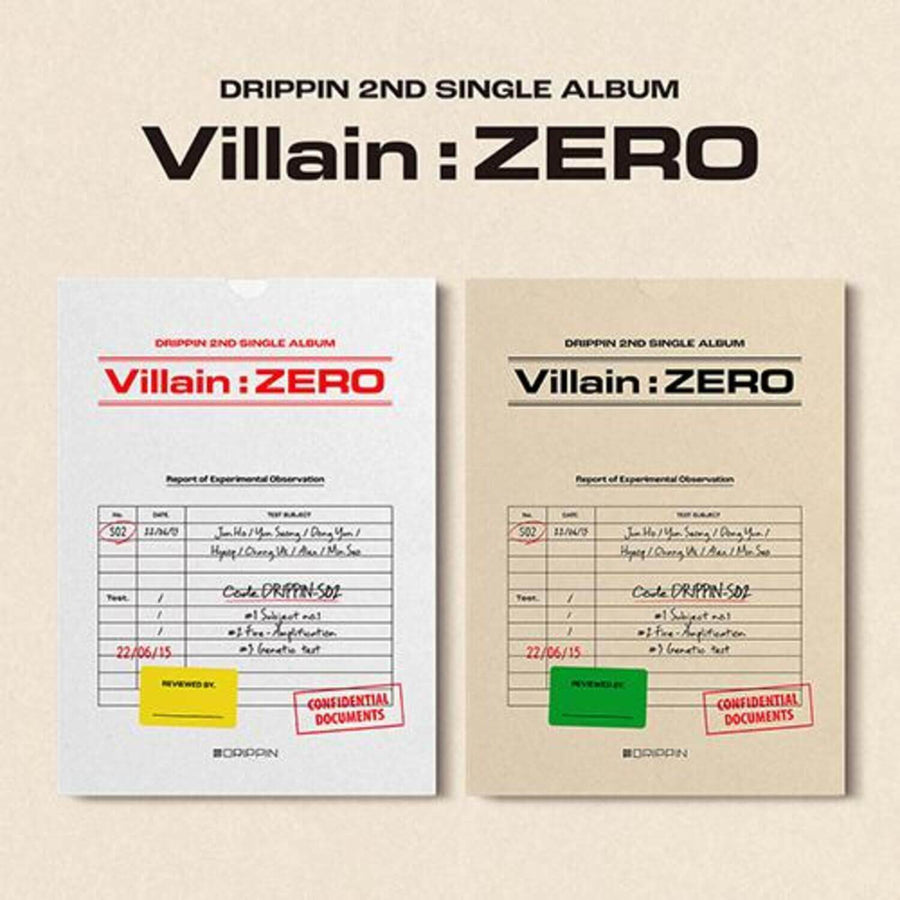 Drippin - 2nd Album [Villain : Zero] (Set Ver.) - Kpop Album