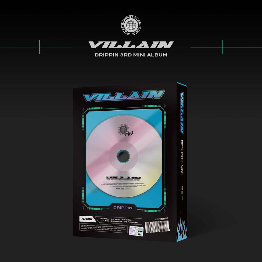 Drippin - 3rd Album [Villain] B Ver. - Kpop Album