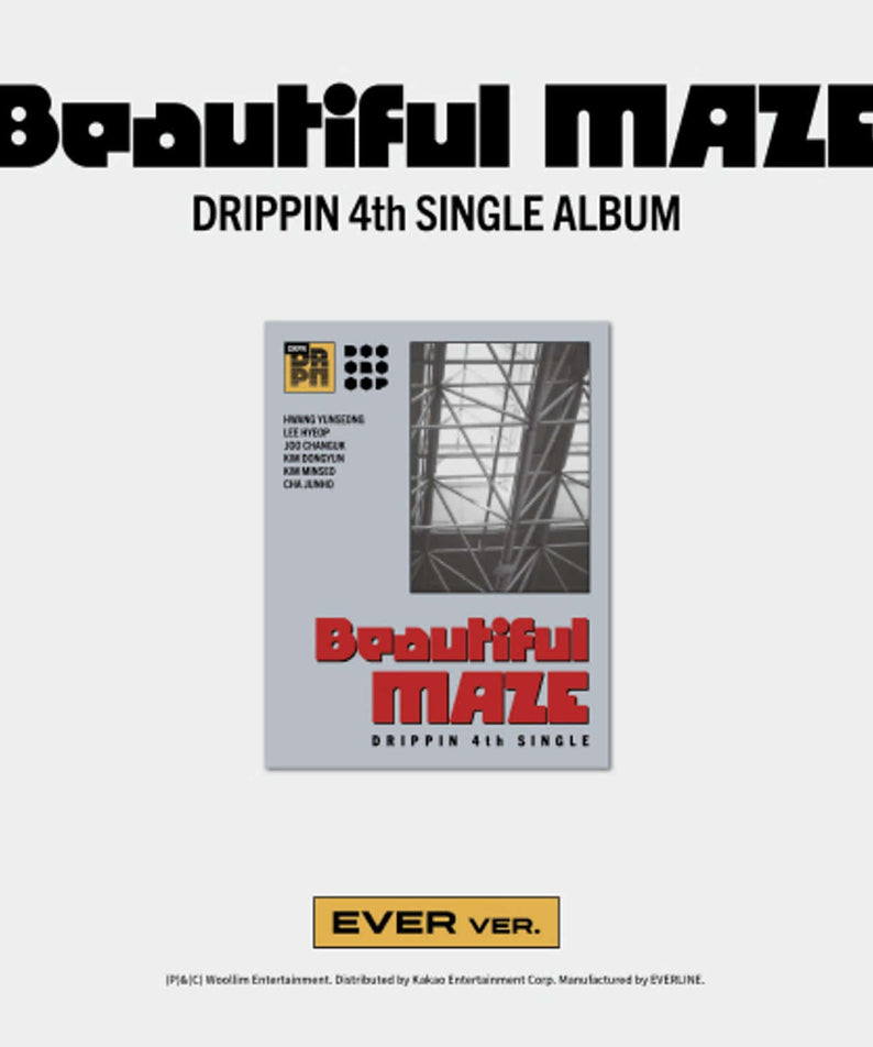 DRIPPIN - 4th Album [Beautiful MAZE] EVER Ver. - Kpop Album | Kool Seoul - Buy Kpop Albums Online