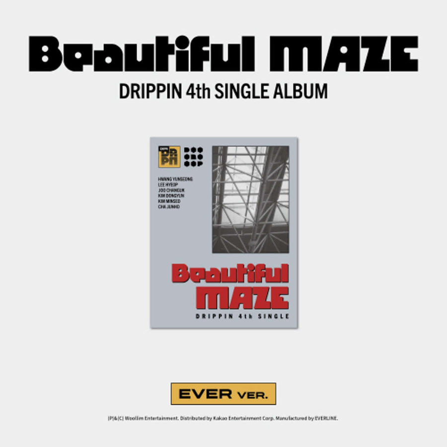 Drippin - 4th Album [Beautiful Maze] Ever Ver. - Kpop Album