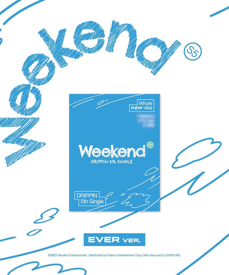 DRIPPIN - 5th Album [Weekend] (EVER ver.) - Kpop Album | Kool Seoul - Buy Kpop Albums Online
