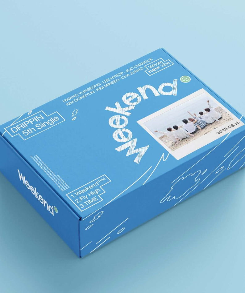 DRIPPIN - 5th Album [Weekend] (Weekend Ver.) - Kpop Album | Kool Seoul - Buy Kpop Albums Online