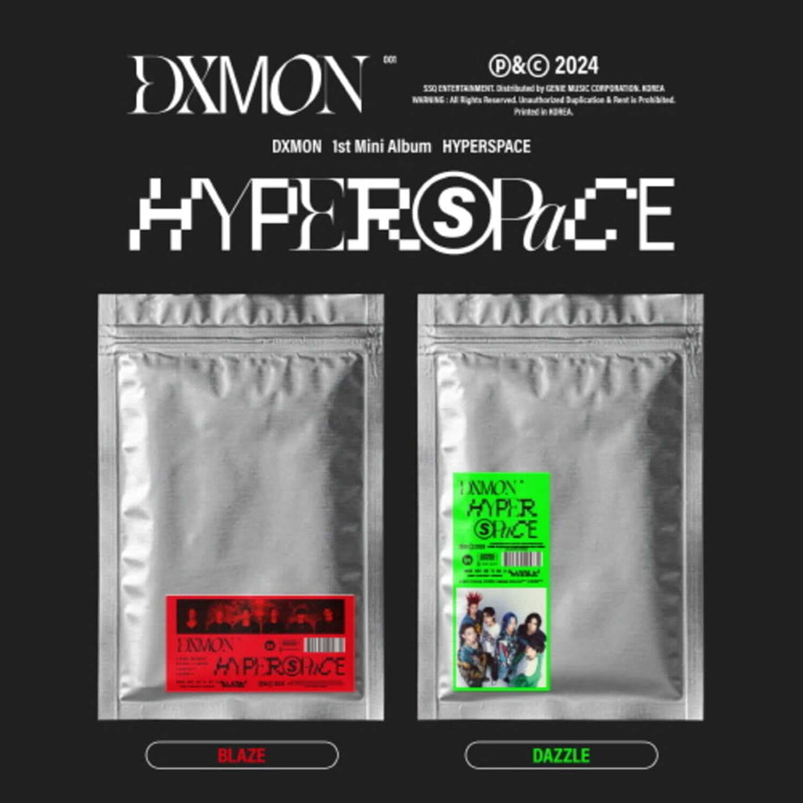 Dxmon - [Hyperspace] (Blaze Ver. / Dazzle Ver.) (Set Of 2) - Kpop Album