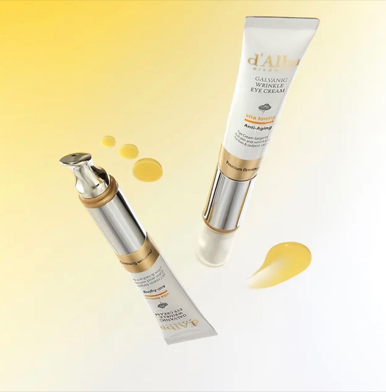 D'Alba Galvanic Vita Toning Eye Cream 15ml