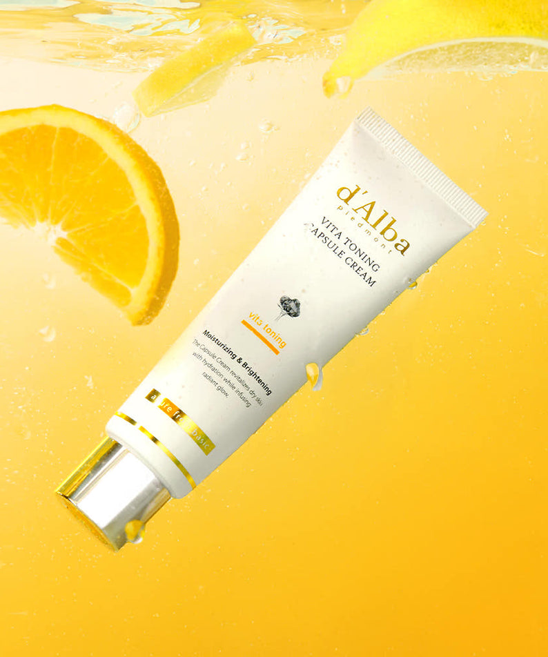 D'Alba Vita Toning Capsule Cream Tube Type 55g