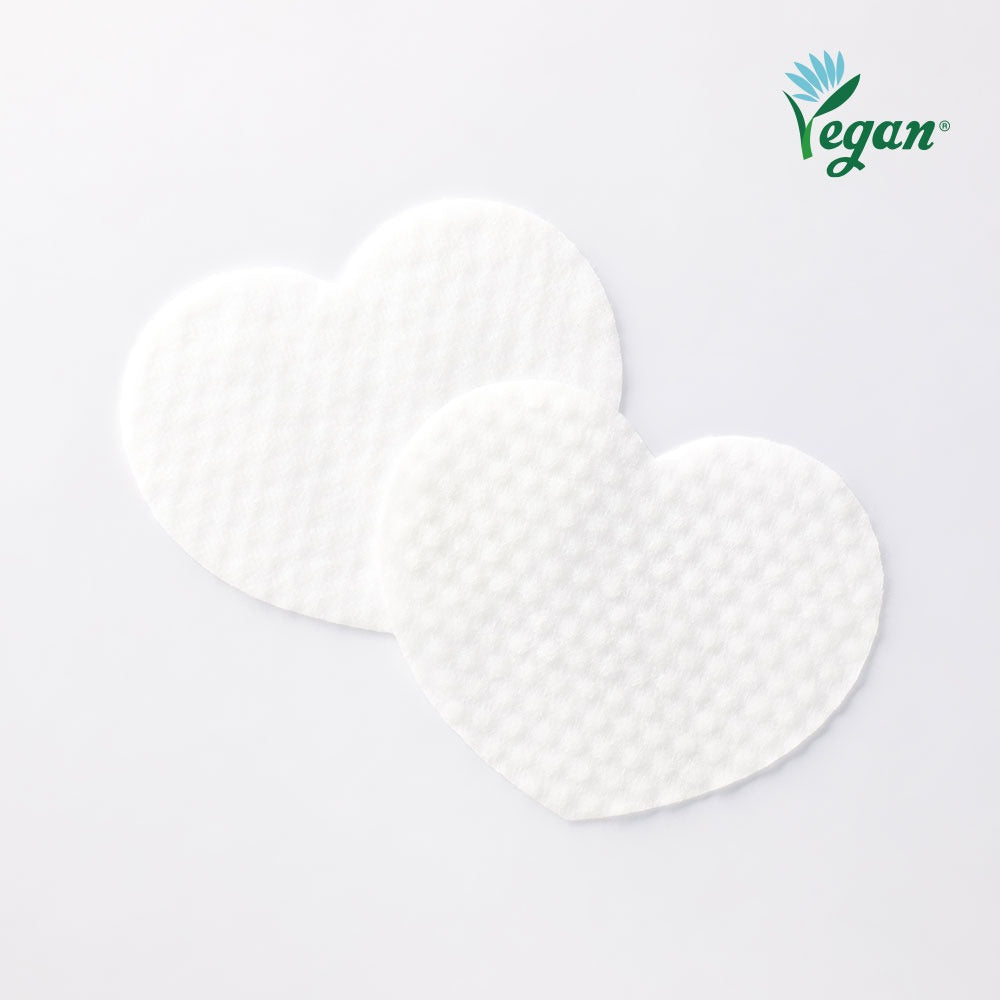 Heart-shaped pads from EDIT.B Joyful Heart All-in-One Cleansin Pad 30 Sheets