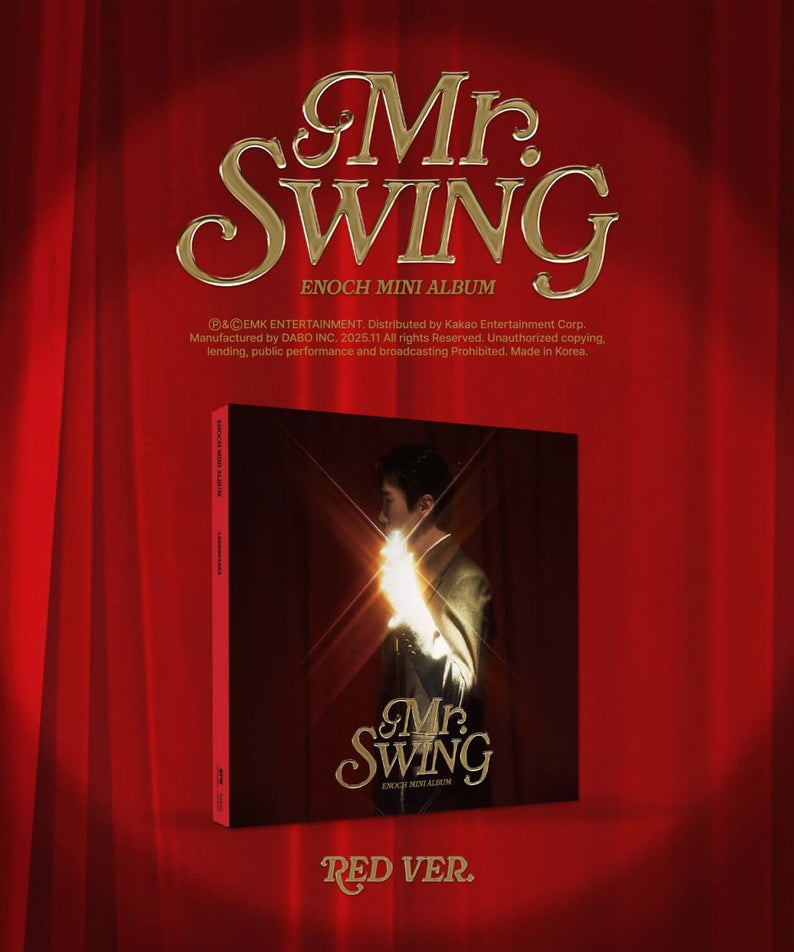 ENOCH - [Mr. SWING] (RED VER.) - Kpop Album | Kool Seoul - Buy Kpop Albums Online