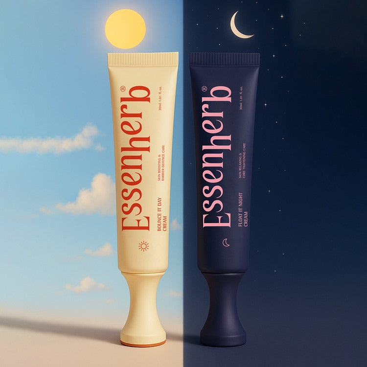 ESSENHERB Day To Night Routine Program 30ml skincare set with day and night creams