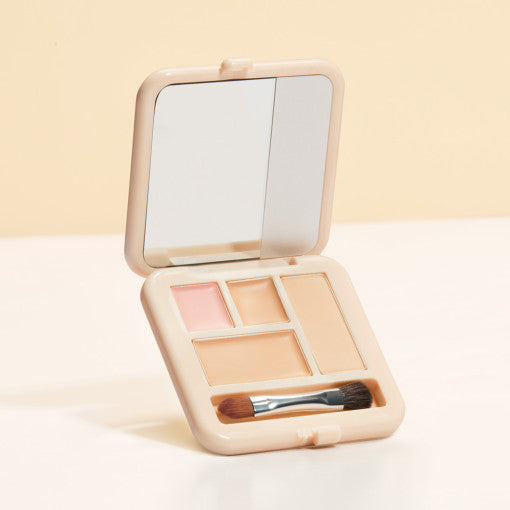 ETUDE Double Lasting Artist Concealer Palette with brush and compact mirror