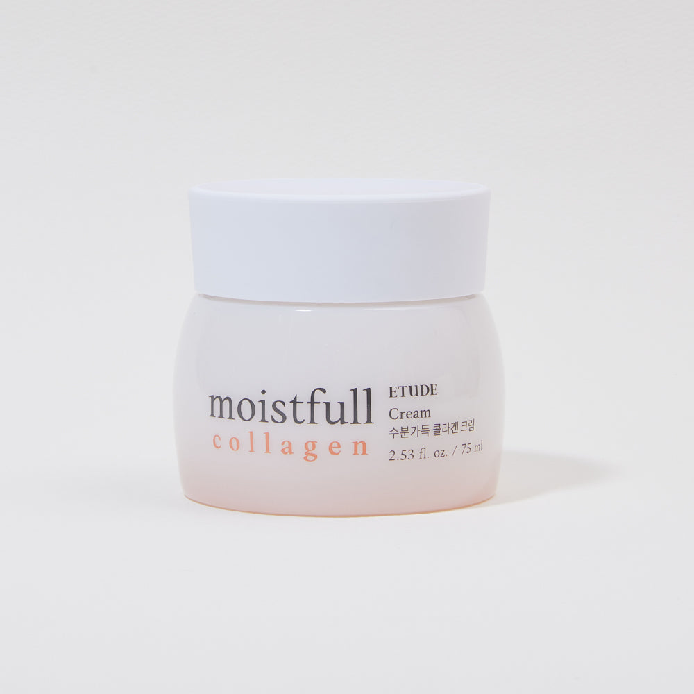 ETUDE Moistfull Collagen Cream 75ml jar for dry skin hydration