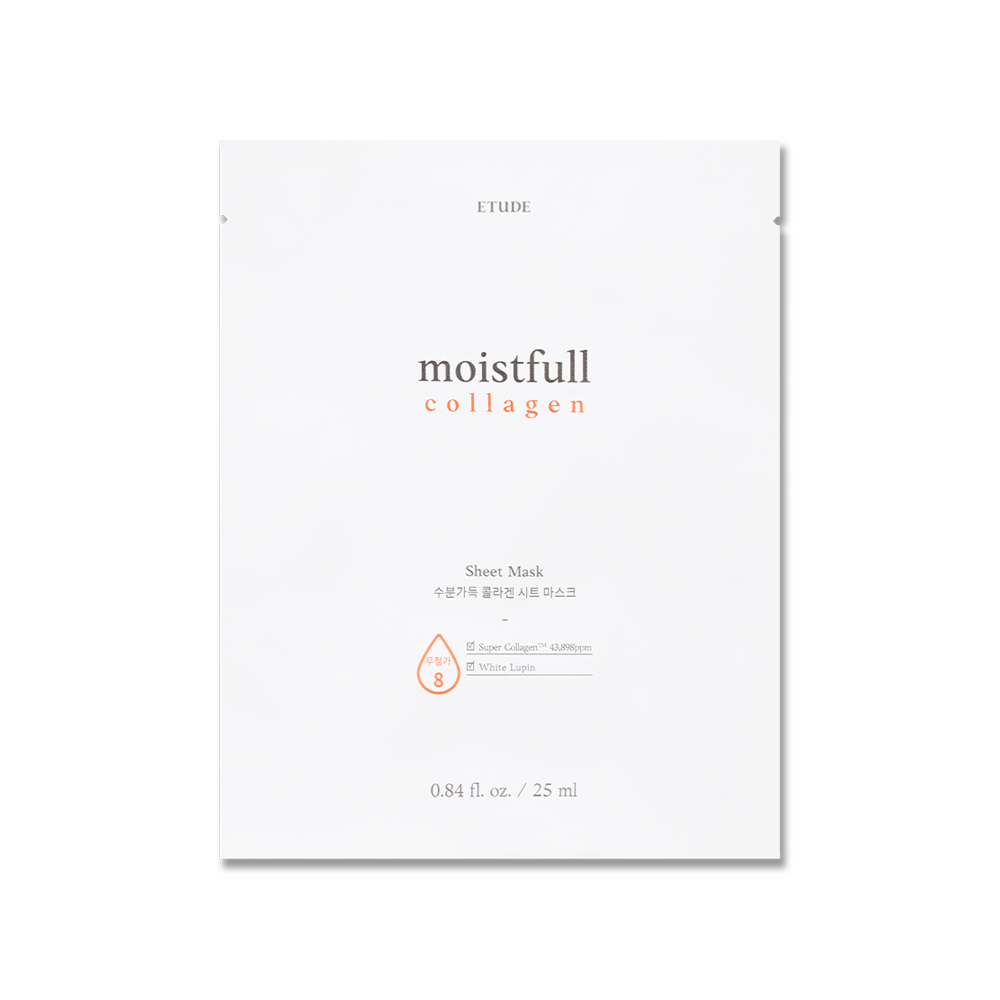 Image of ETUDE Moistfull Collagen Sheet Mask packaging.
