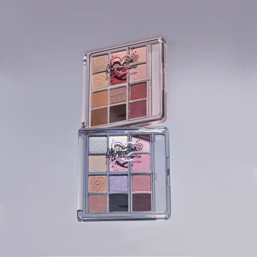 ETUDE My Best Tone Eye Palette #NotBadCollection showcasing vibrant eyeshadow shades in a sleek compact.