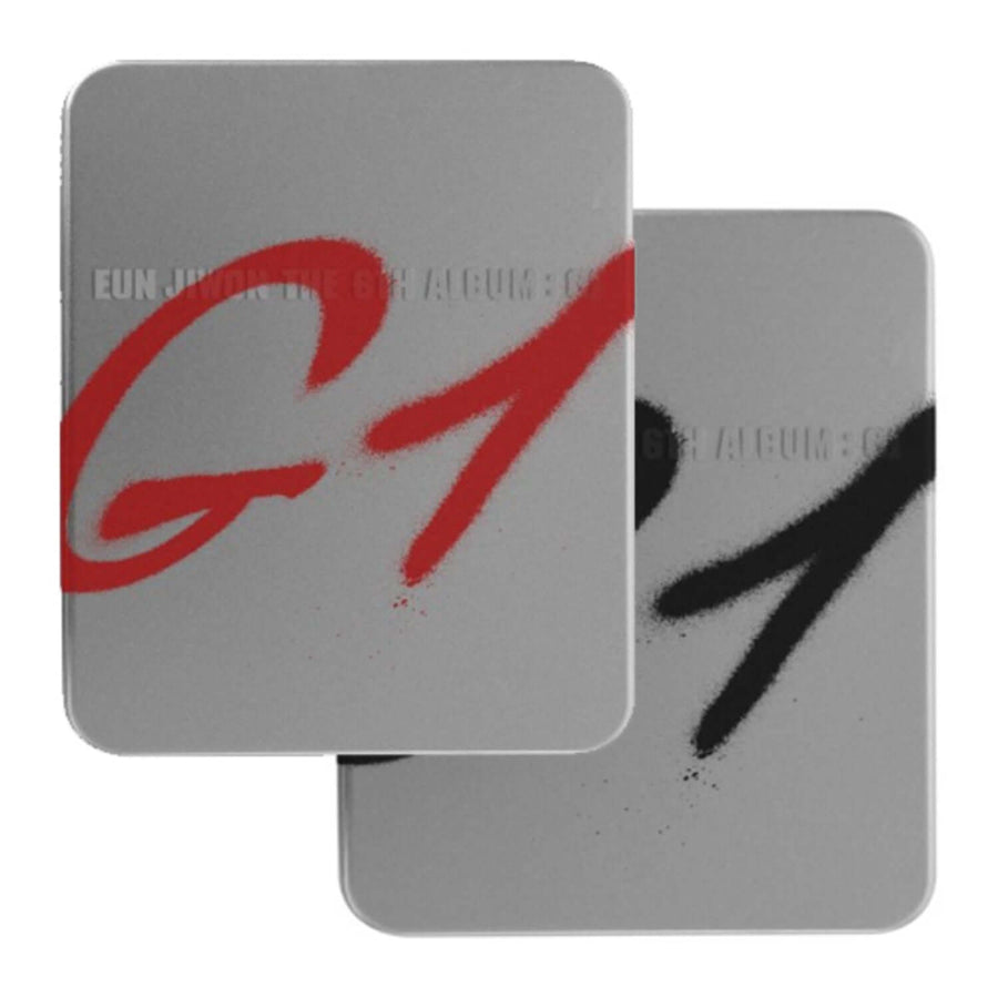 Eun Jiwon - 6th Album [Eun Jiwon The 6th Album : G1] Red + Black Ver. - Kpop Album