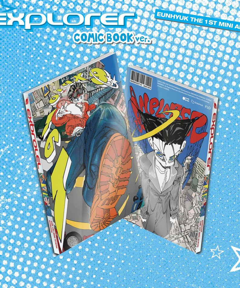 EUNHYUK - 1st Mini Album EXPLORER (Comic Book Ver.) - Kpop A | Kool Seoul - Buy Kpop Albums Online