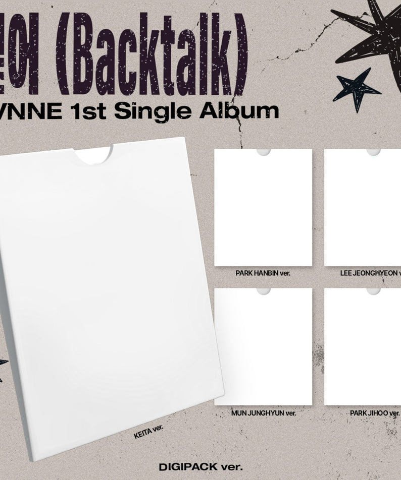 EVNNE - [Backtalk] (DIGIPACK ver.) (Random 1 of 5) - Kpop Al | Kool Seoul - Buy Kpop Albums Online