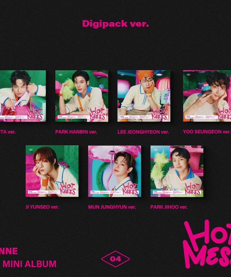 EVNNE - [HOT MESS] (Digipack Ver.)(Random 1 of 7) - Kpop Alb | Kool Seoul - Buy Kpop Albums Online