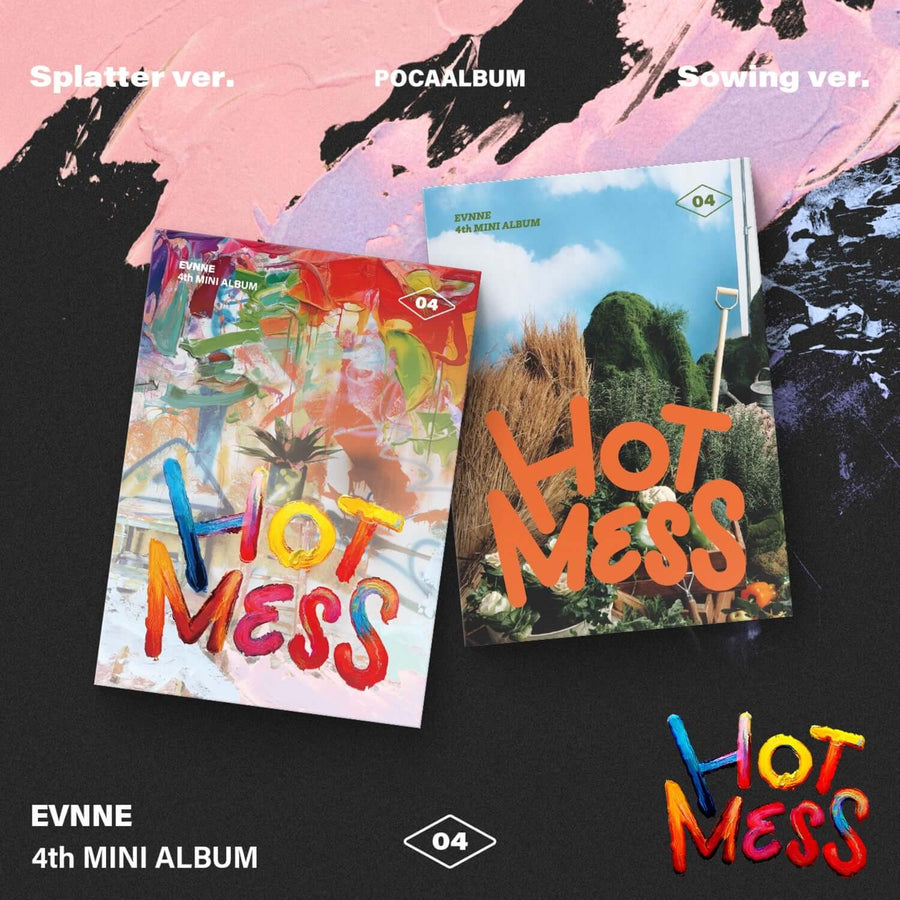 Evnne - [Hot Mess] (Poca Ver.)(Random 1 Of 2) - Kpop Album
