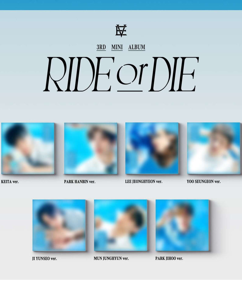 EVNNE - [RIDE or DIE] (Digipack VER.) (Set) - Kpop Album | Kool Seoul - Buy Kpop Albums Online