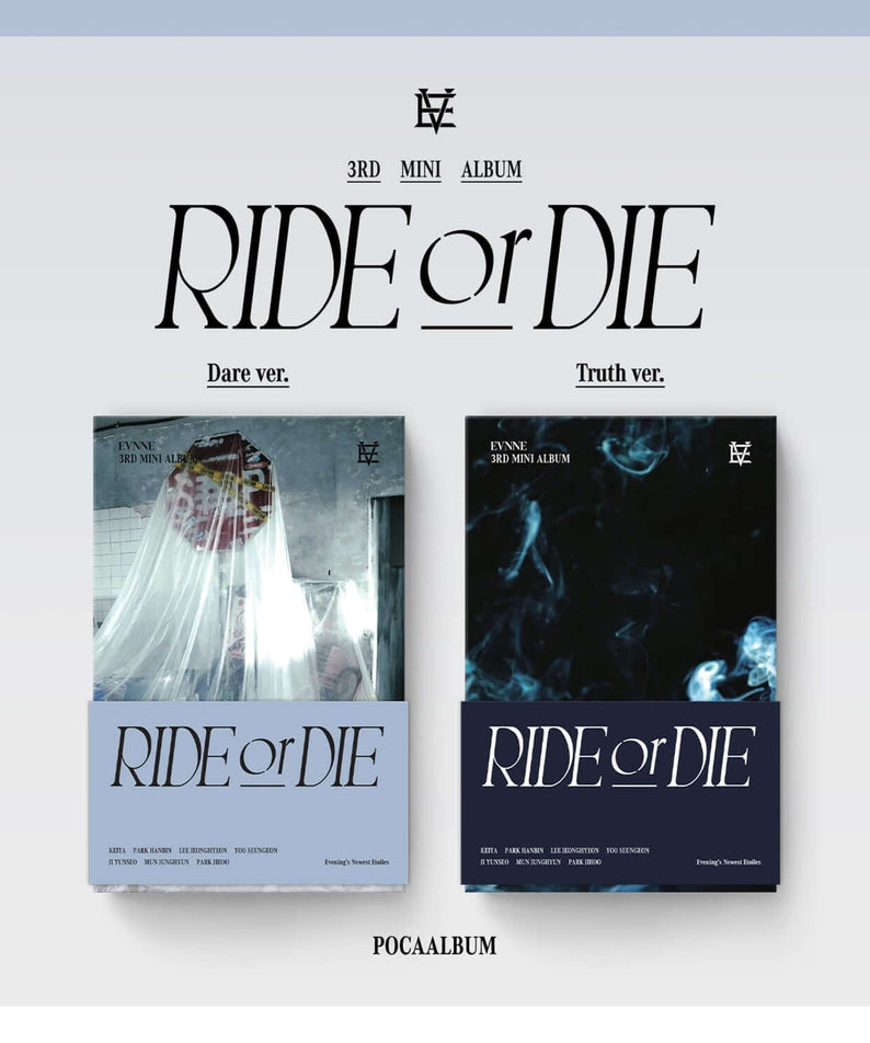 EVNNE - [RIDE or DIE] (POCAALBUM) (Set) - Kpop Album | Kool Seoul - Buy Kpop Albums Online