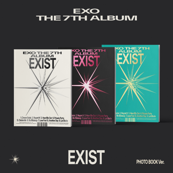 Exo 7th Album Exist (Photo Book Ver./ Random Ver.)