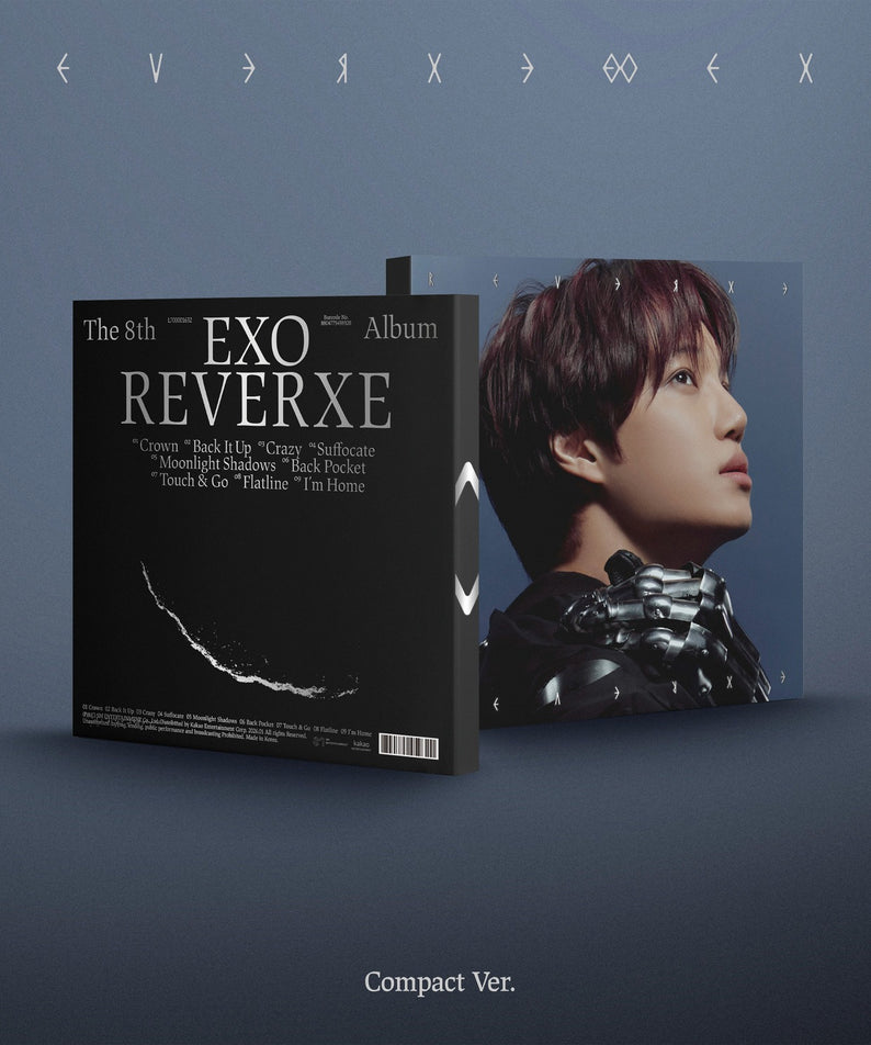 EXO - 8th Album [REVERXE] (Compact Ver.) (Random 1 of 6) - K | Kool Seoul - Buy Kpop Albums Online