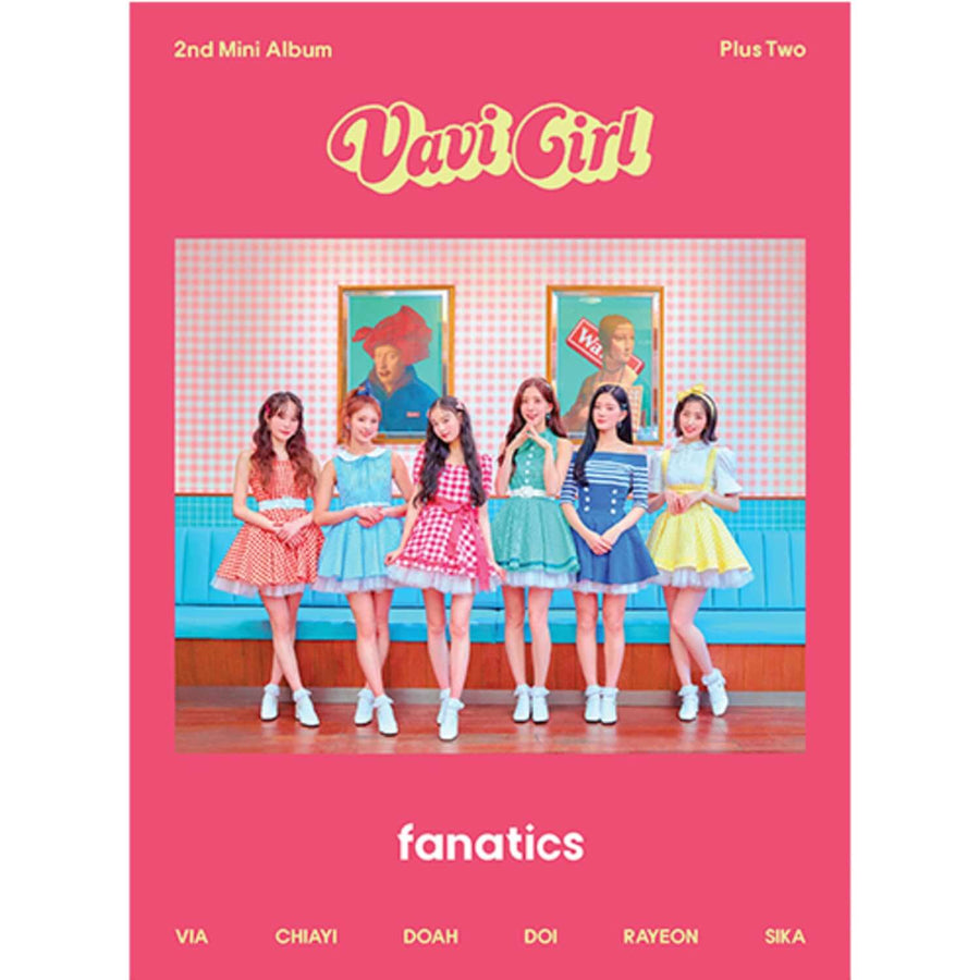 Fanatics - 2nd Album [Plus Two] - Kpop Album