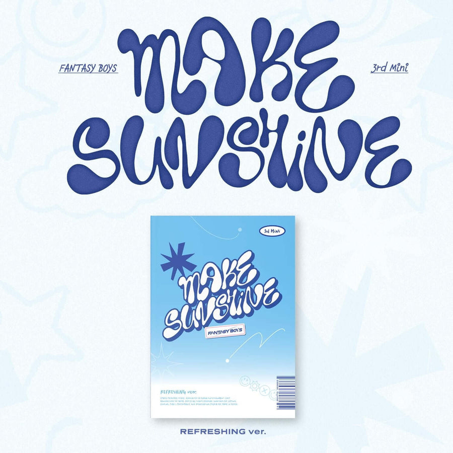 Fantasy Boys - 3rd Mini Album [Make Sunshine (Refreshing Ver.)] - Kpop Album