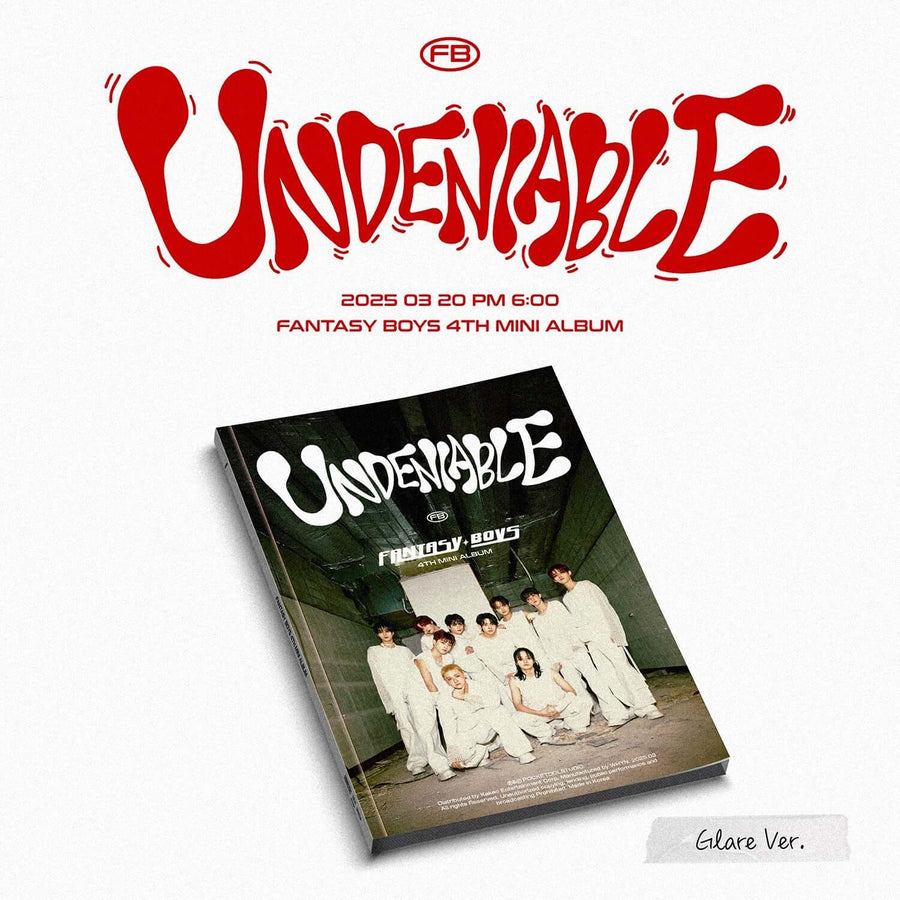 Fantasy Boys - 4th Album [Undeniable] (Glare Ver.) - Kpop Album