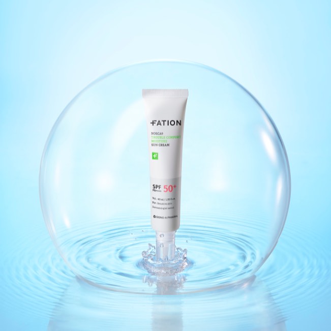 ファション ノスカ9 トラブル コンフォート モイスチャー サンクリーム SPF50+/PA++++ 40ml