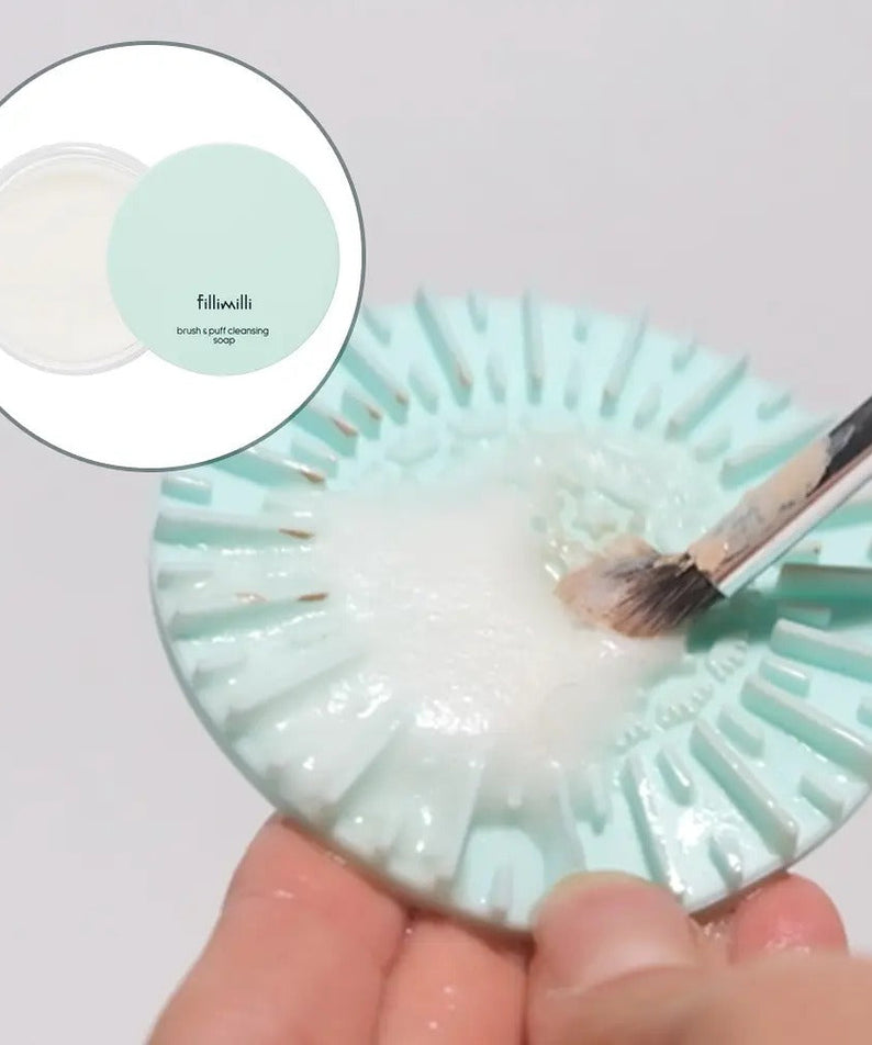 Fillimilli Brush & Puff Cleansing Soap (+Cleansing Pads)