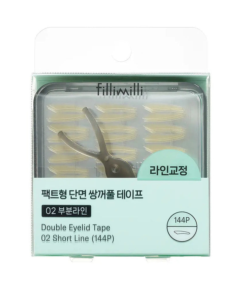 Fillimilli Compact Single-Sided Double Eyelid Tape 2 Types