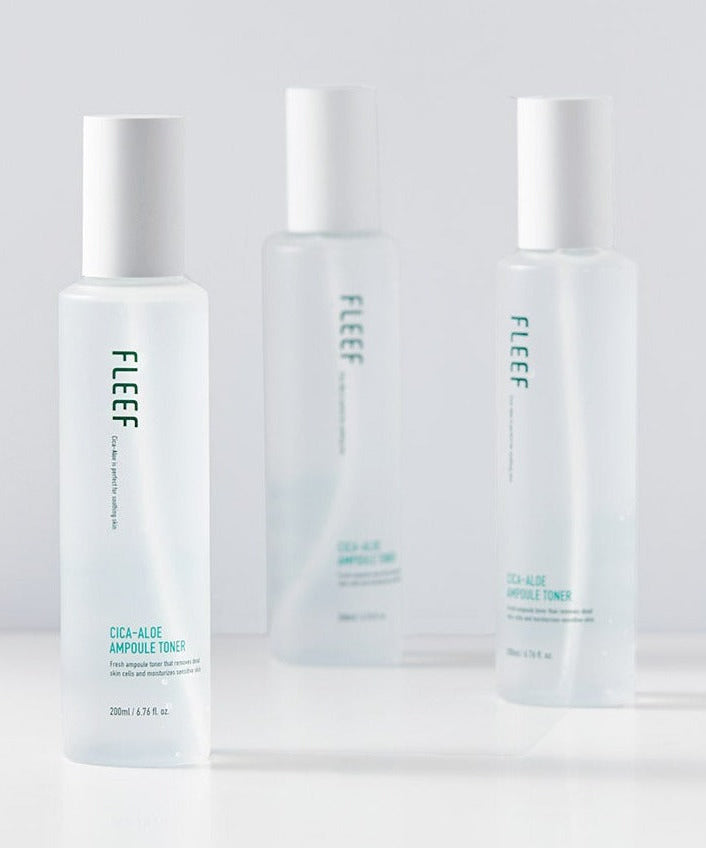 FLEEF Cica Aloe Ampoule Toner 200ml | Kool Seoul