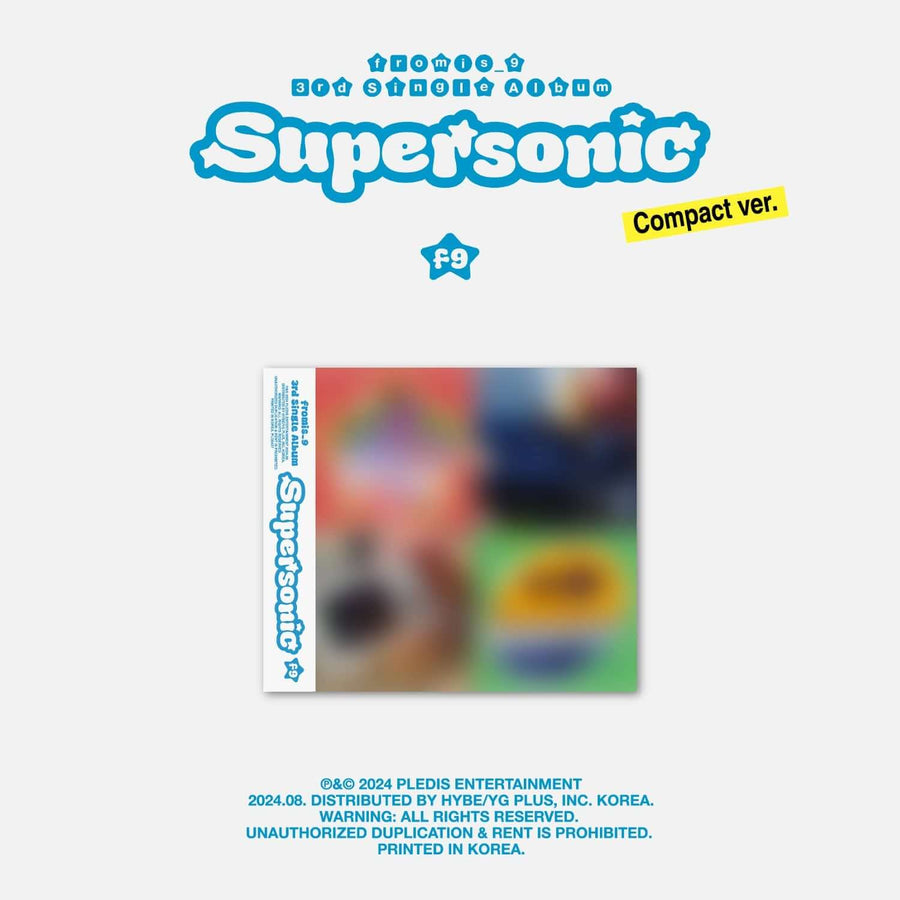 Fromis_9 - 3rd Single Album [Supersonic] Compact Ver. (Random) - Kpop Album
