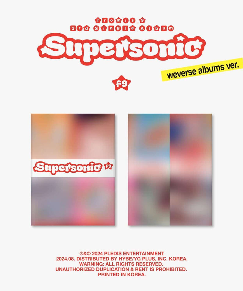 FROMIS_9 - 3rd Single Album [Supersonic] weverse albums ver. | Kool Seoul - Buy Kpop Albums Online