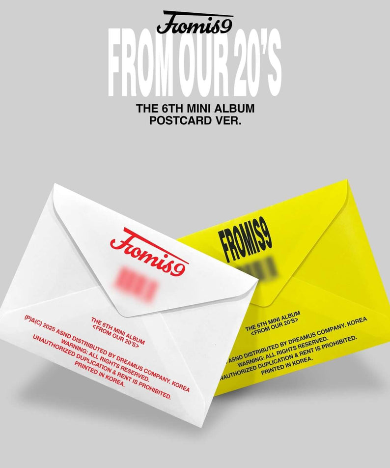FROMIS_9 - The 6th mini album [From Our 20’s] (Postcard Ver. | Kool Seoul - Buy Kpop Albums Online