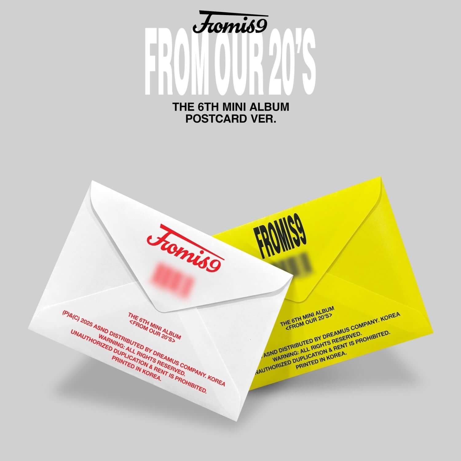 FROMIS_9 - The 6th mini album [From Our 20’s] (Postcard Ver. | Kool Seoul - Buy Kpop Albums Online